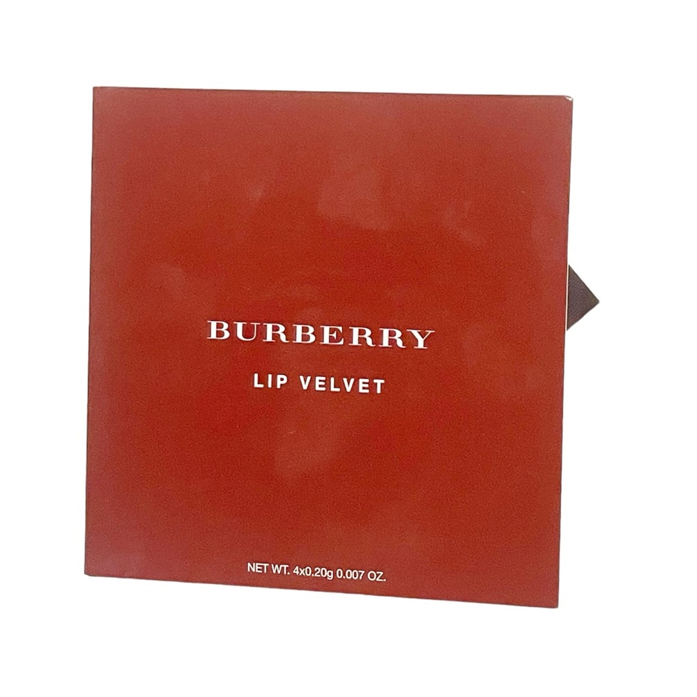 Burberry Lip Velvet Matte Finish 4 Sample NEW Makeup